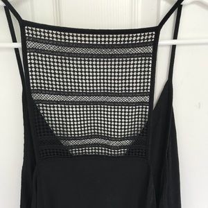 Old Navy Crochet Back Tank Top